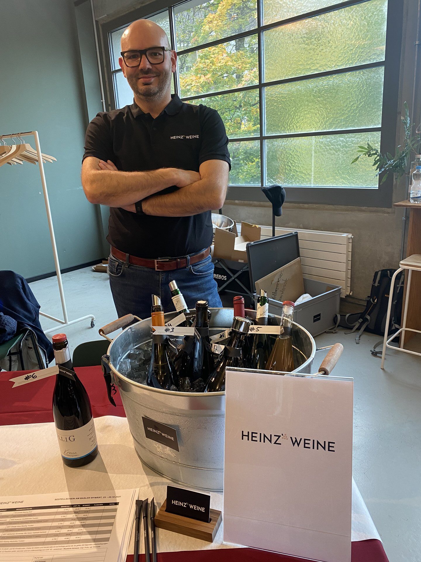 HEINZ' WEINE am Basler Wymärt, 23.-15.10.2025