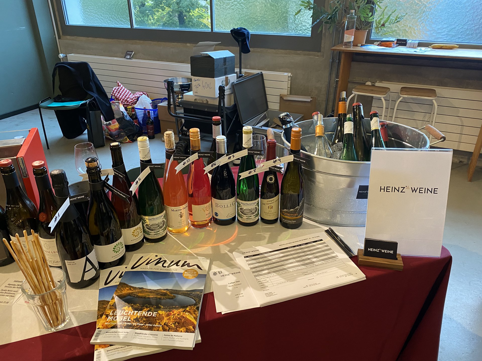 HEINZ' WEINE am Basler Wymärt, 23.-15.10.2025