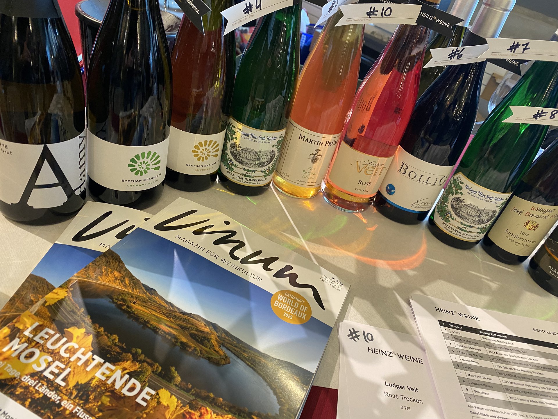 HEINZ' WEINE am Basler Wymärt, 23.-15.10.2025